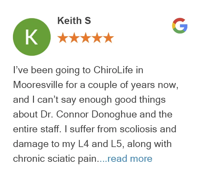 Google Review of Keith S