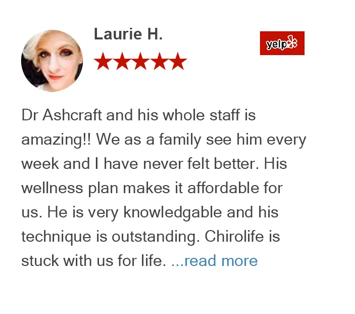 Yelp review of Laurie H