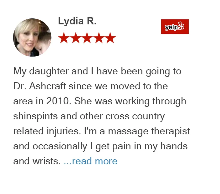 Yelp review of Lydia R